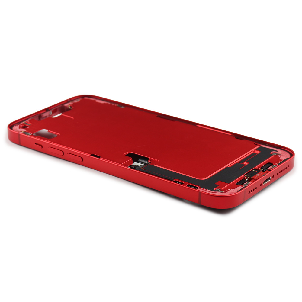 Middle Frame (US Version) For iPhone 14 Plus Red Pulled