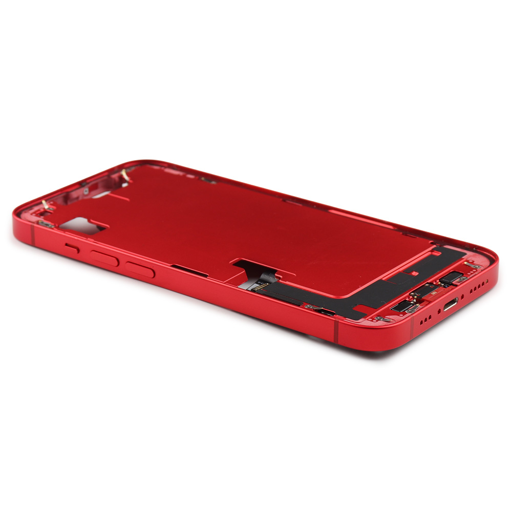 Middle Frame (US Version) For iPhone 14 Red Pulled