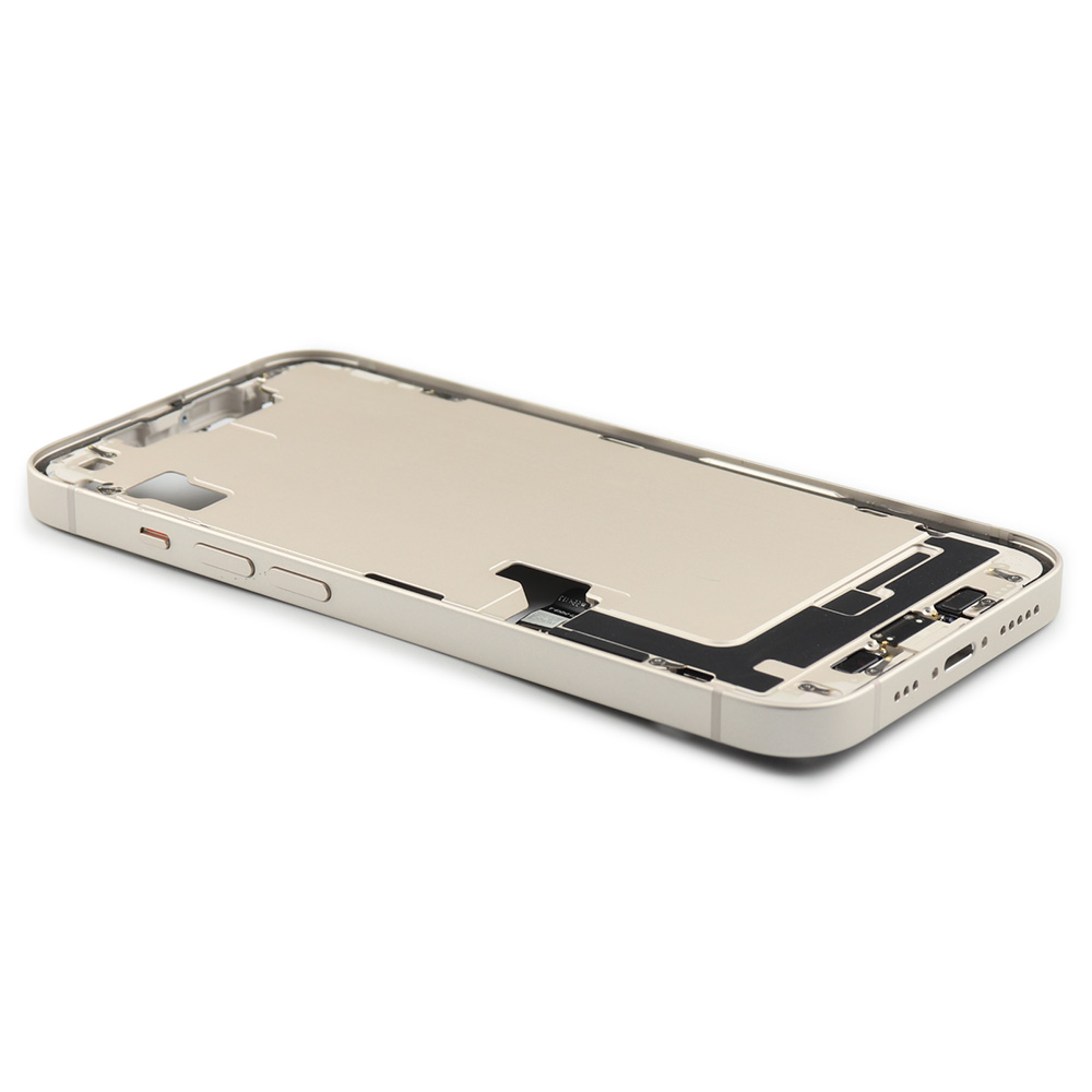 Middle Frame (US Version) For iPhone 14 White Pulled