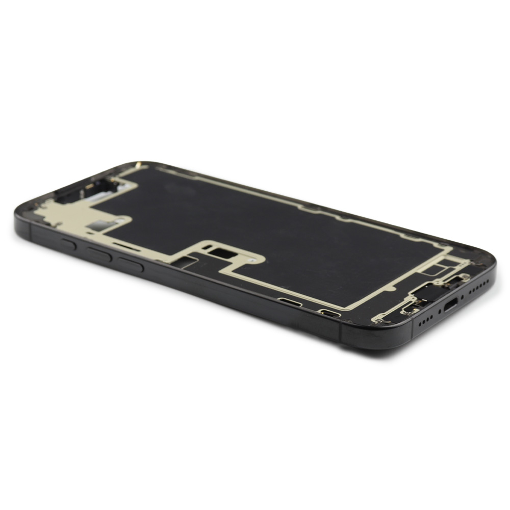 Middle Frame With Power And Volume Button (US Version) For iPhone 16 Pro Max Black Titanium Pulled