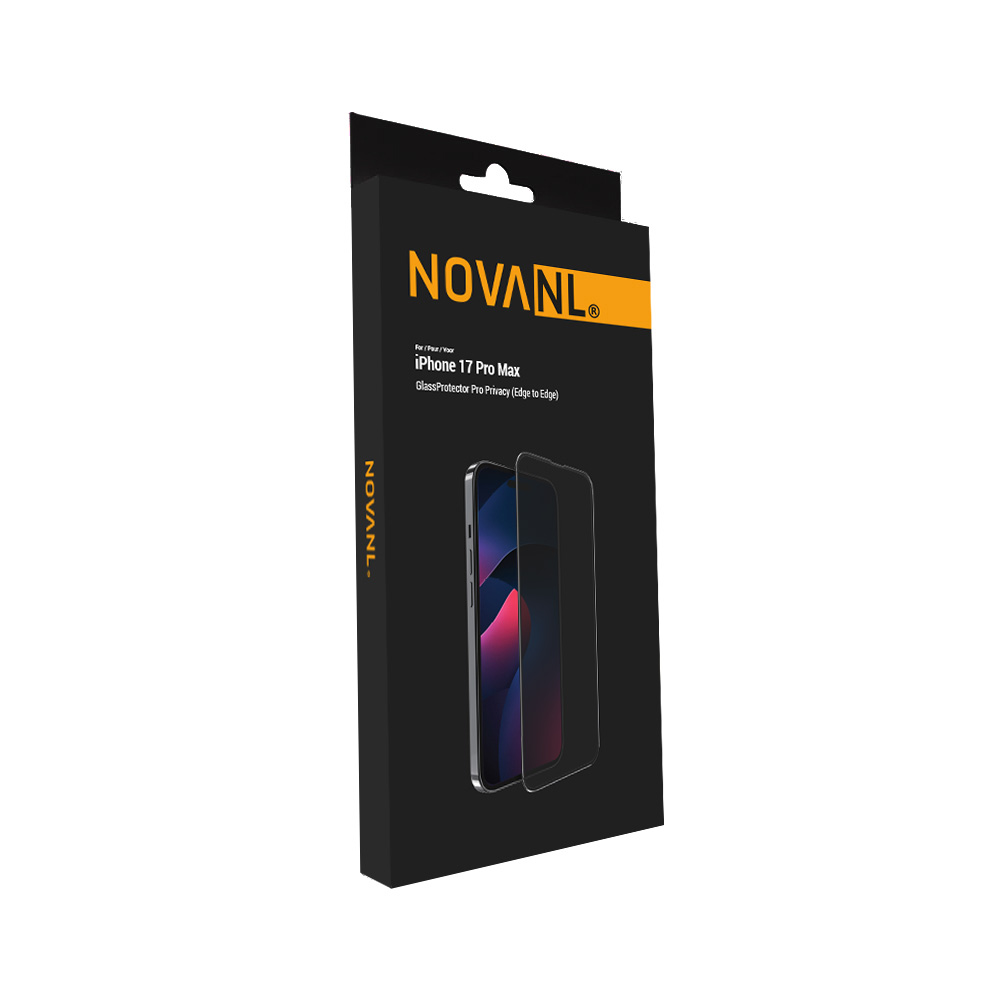 NOVANL GlassProtector Pro Privacy (Edge to Edge) For iPhone 17 Pro	Max
