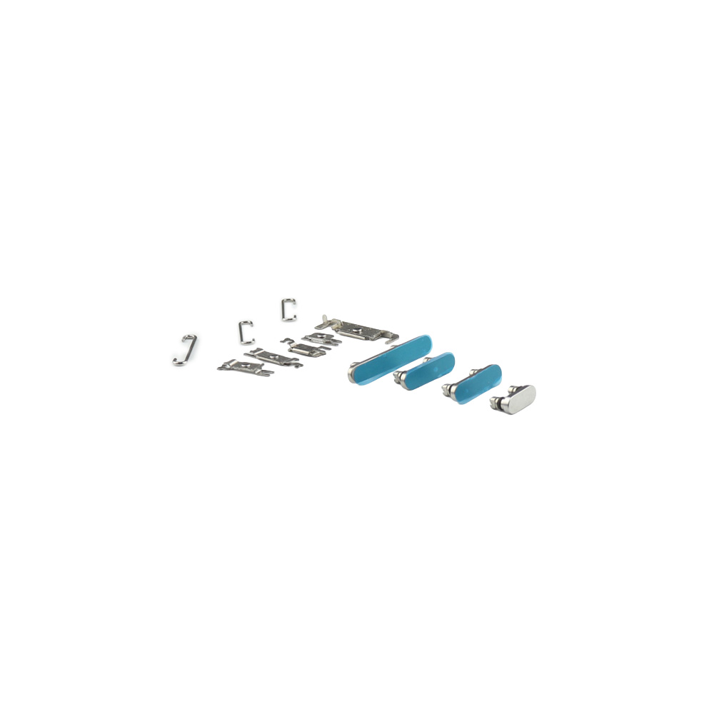 Housing Button Set (Power, Volume, Switch) For iPhone 16 Pro/ 16 Pro Max White Titanium OEM-Equivalent