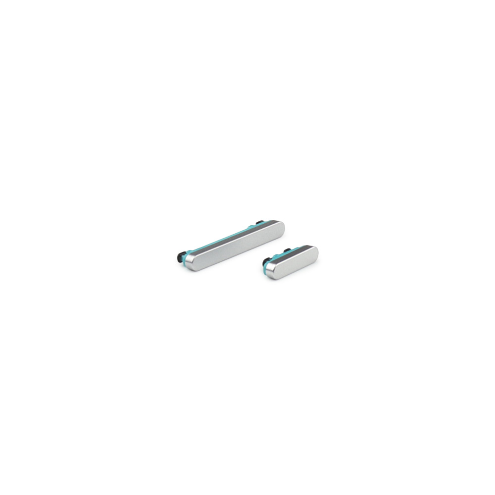 Power And Volume Button For Samsung Galaxy S24 FE (SM-S721B) Silver OEM-Equivalent