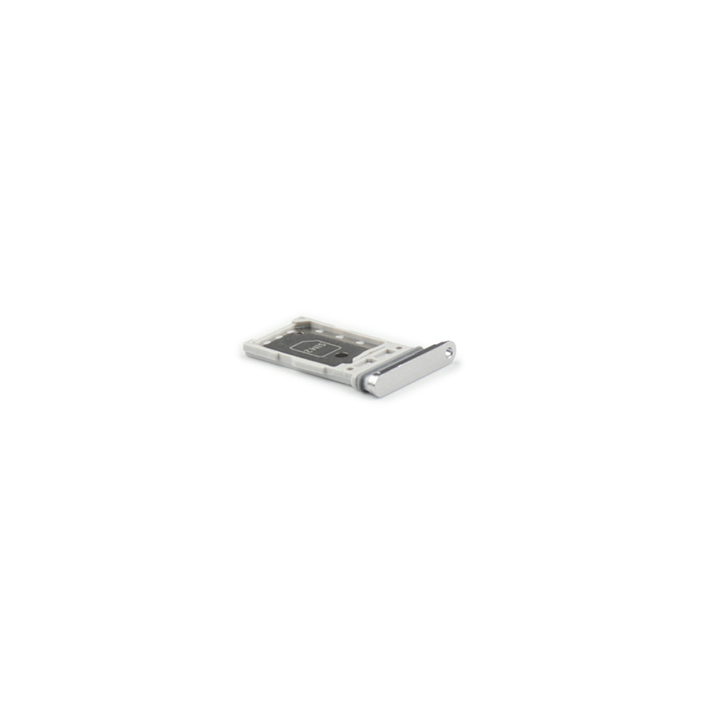 Sim Holder For Samsung Galaxy S24 FE (SM-S721B) Silver OEM-Equivalent