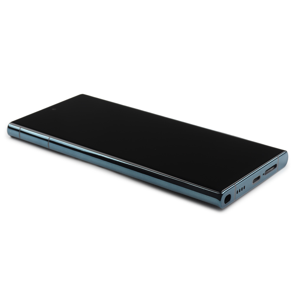 Display Complete with Housing Phantom For Samsung Galaxy S22 Ultra (SM-S908B) Green In-Cell