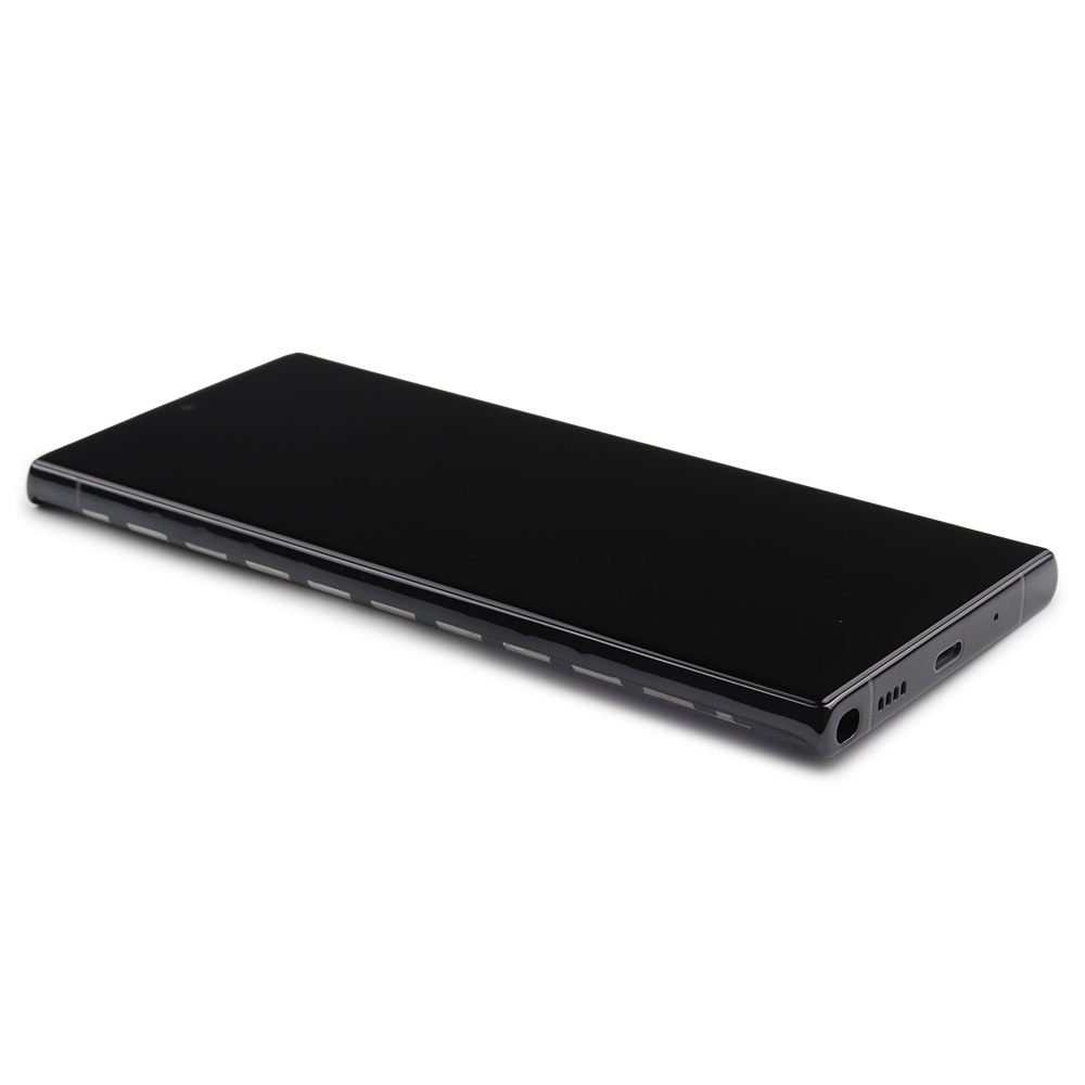 Display Complete with Housing For Samsung Galaxy Note 20 Ultra (Without Camera) Mystic Black In-Cell
