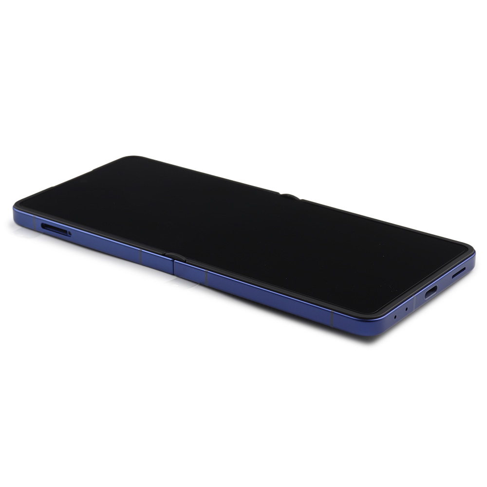 Display Complete with Housing For Samsung Galaxy Z Flip7 (SM-F766B) Blue Shadow Service Pack