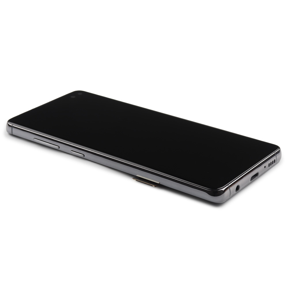 Display Complete with Housing For Samsung Galaxy S10 Plus Black In-Cell