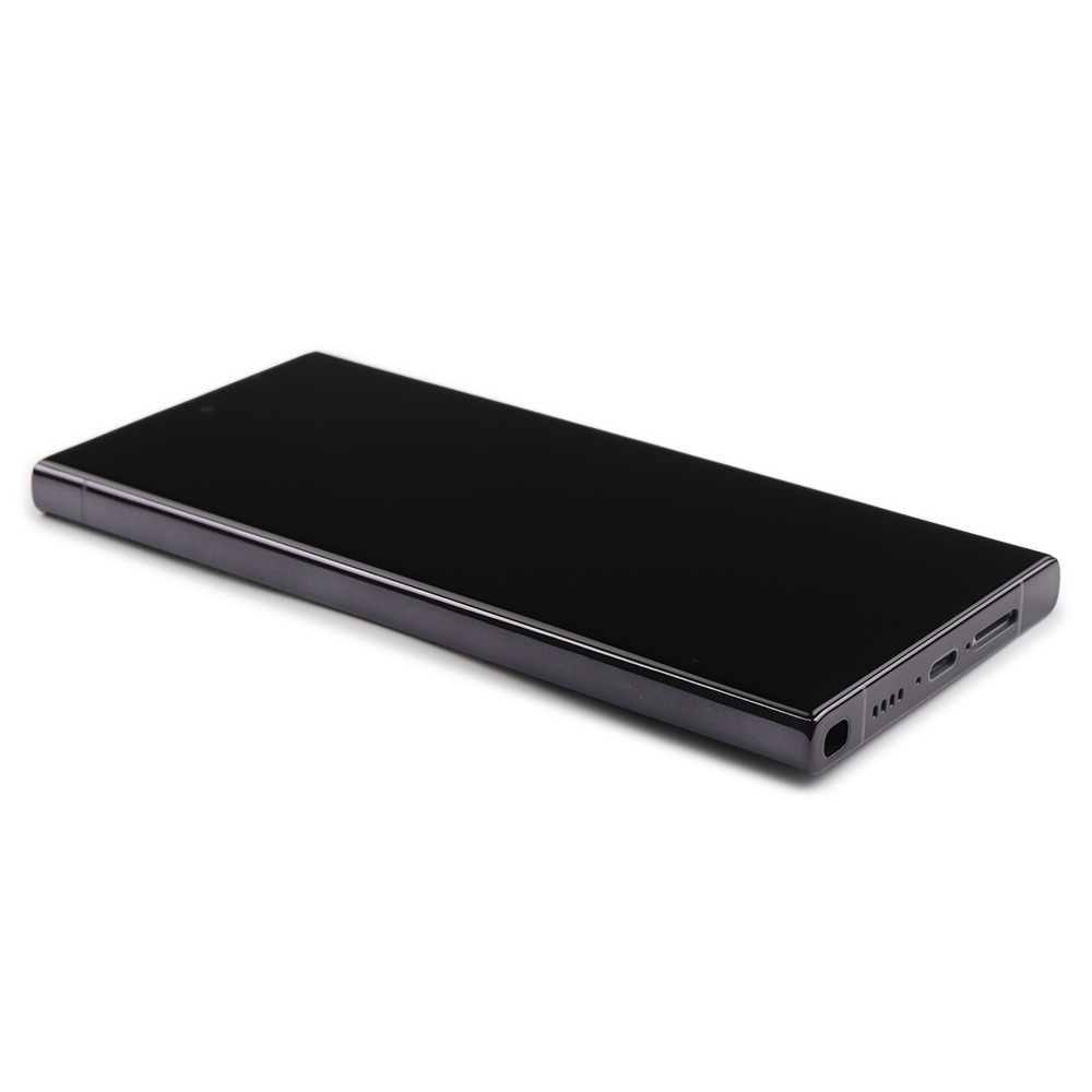 Display Complete with Housing For Samsung Galaxy S23 Ultra (SM-S918B) Black In-Cell
