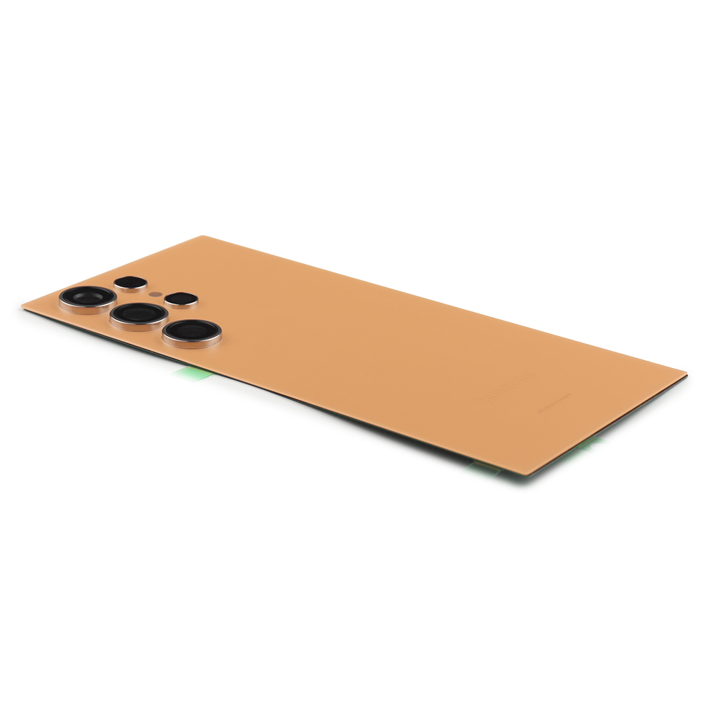 Back Cover For Samsung Galaxy S24 Ultra (SM-S928B) Orange Pulled