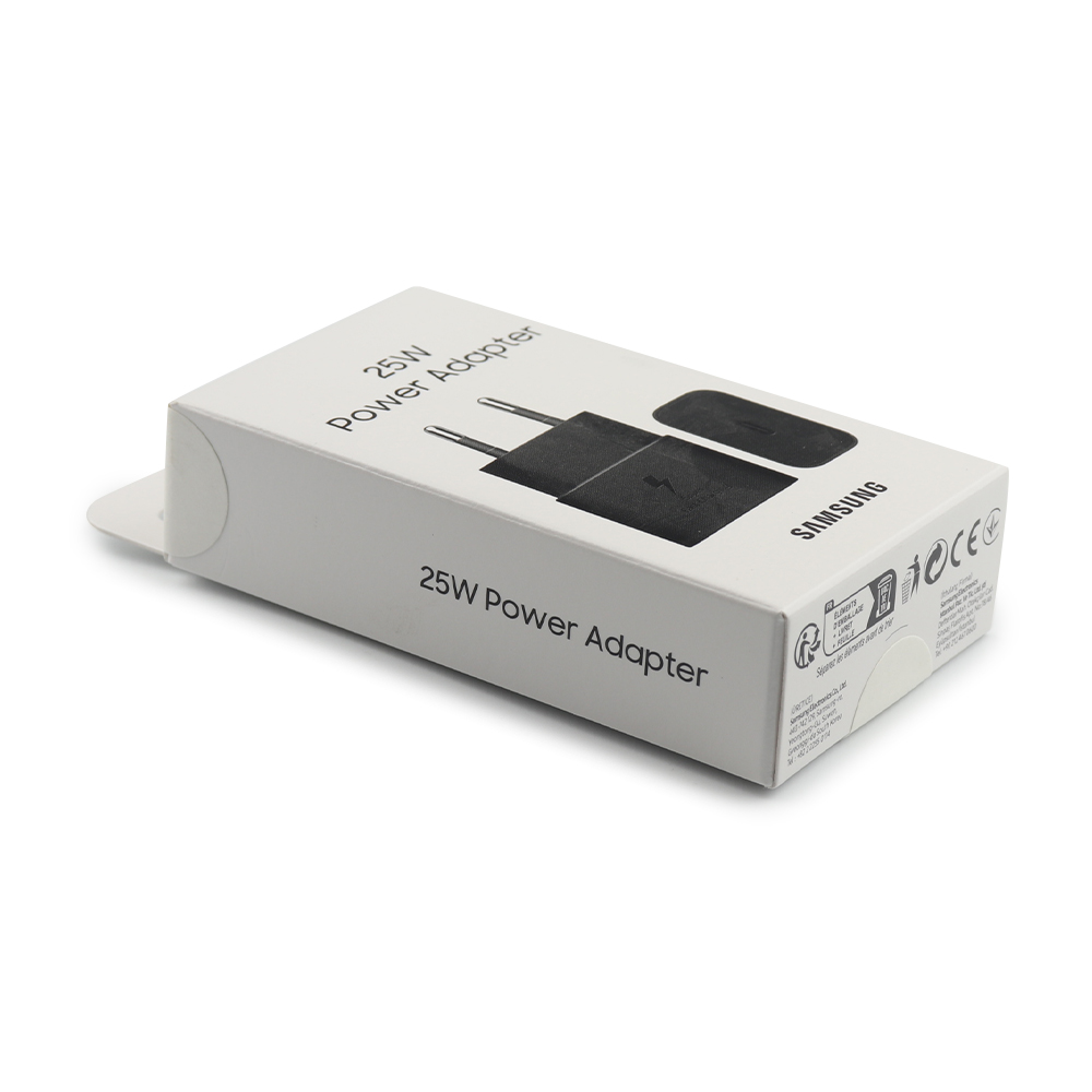 Travel Wall Fast Charger 25W (USB-C) for Samsung Black