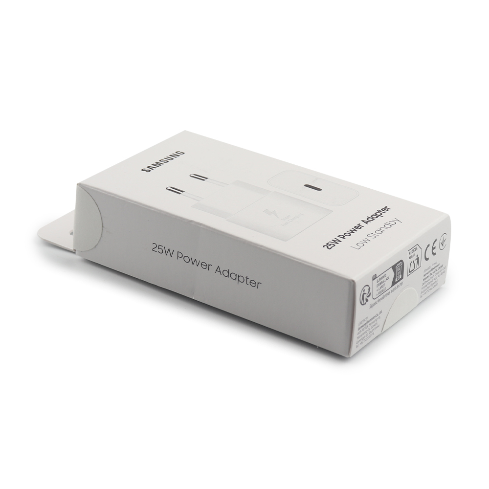 Travel Wall Fast Charger 25W (USB-C) for Samsung White