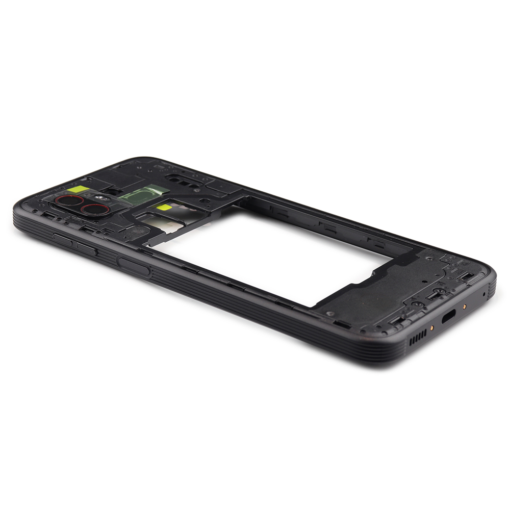 Middle Frame For Samsung Galaxy Xcover 6 Pro (G736) Black OEM-Equivalent