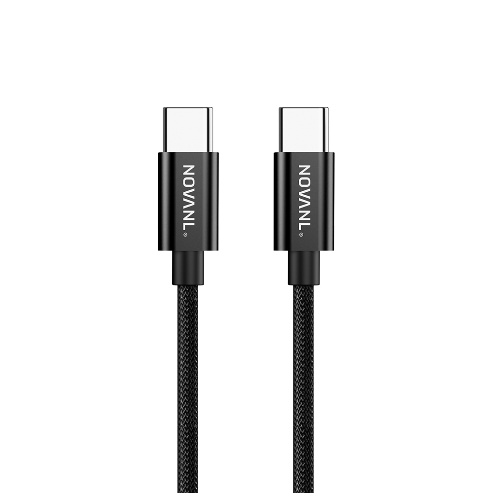 NOVANL SpeedCharge Pro USB C to USB-C Cable 240W (2M) Black