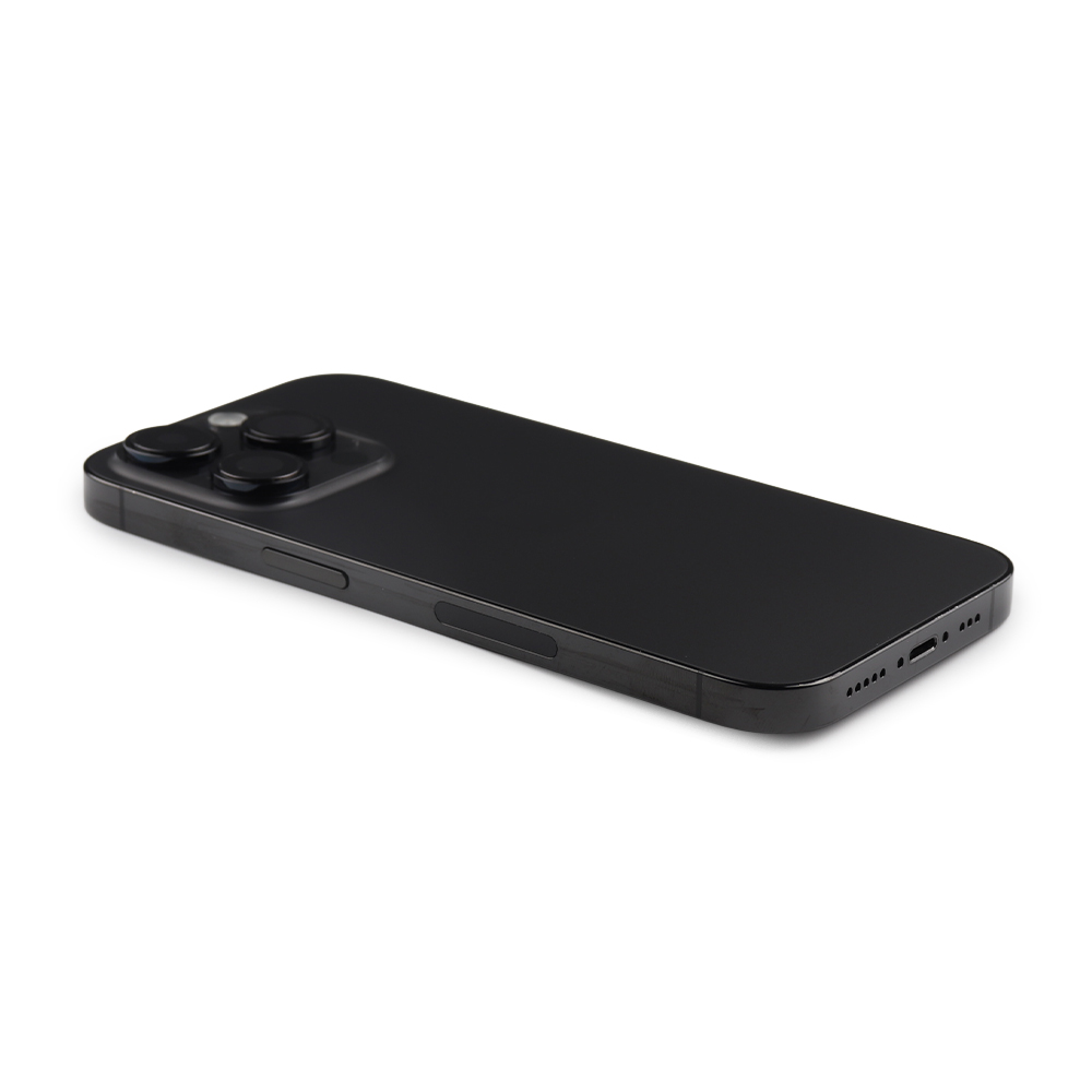 Rear Housing with small parts (US Version) For iPhone 14 Pro Black Pulled