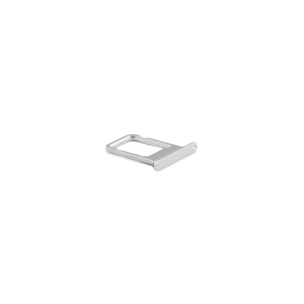 Dual Sim Card Tray For iPhone 16e White OEM-Equivalent