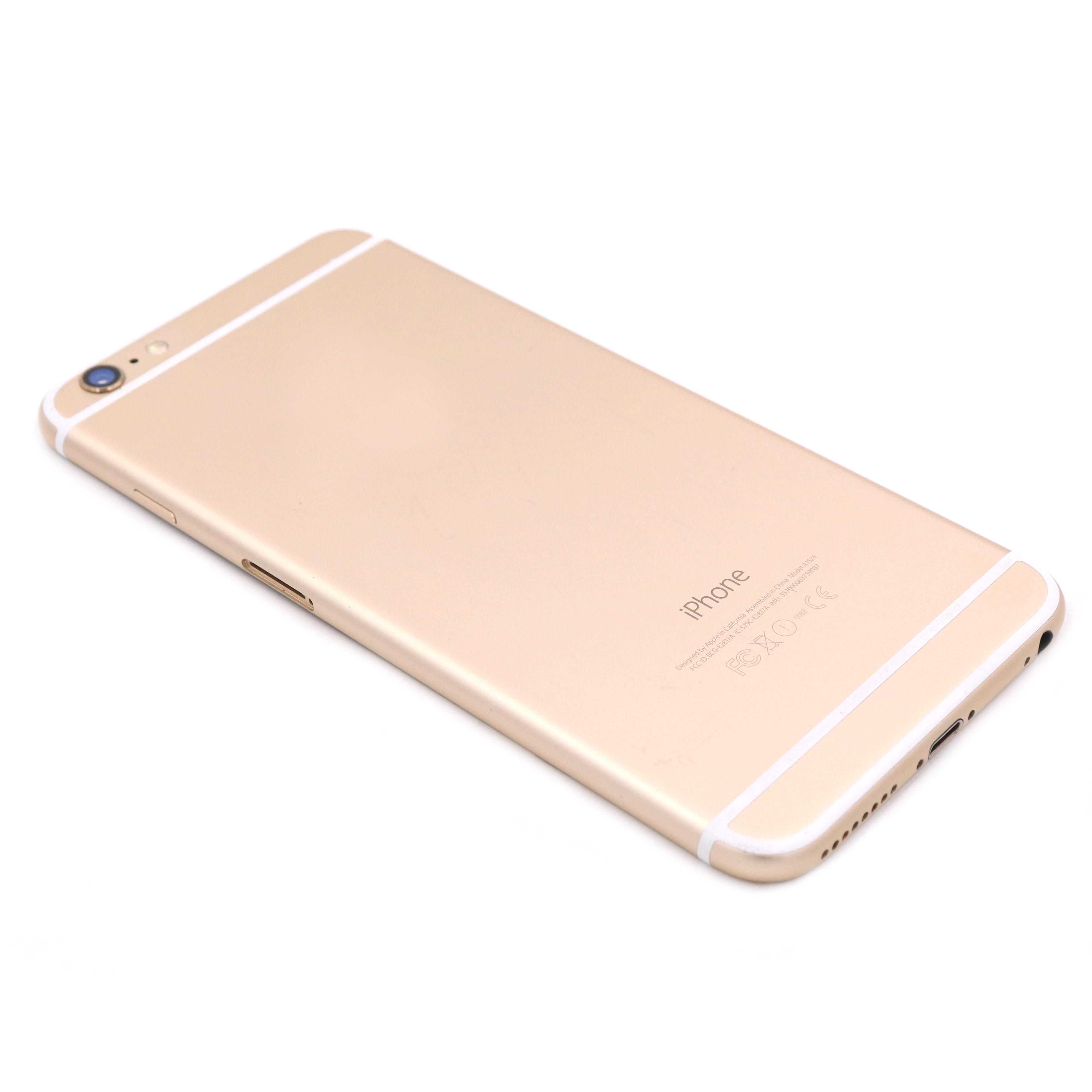 Rear Housing (Complete) For iPhone 6 Plus Gold Pulled