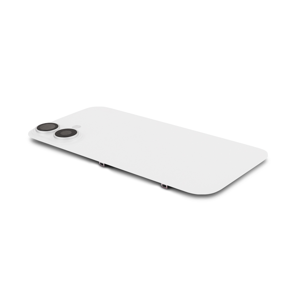 Back Cover For iPhone 17 White Pulled