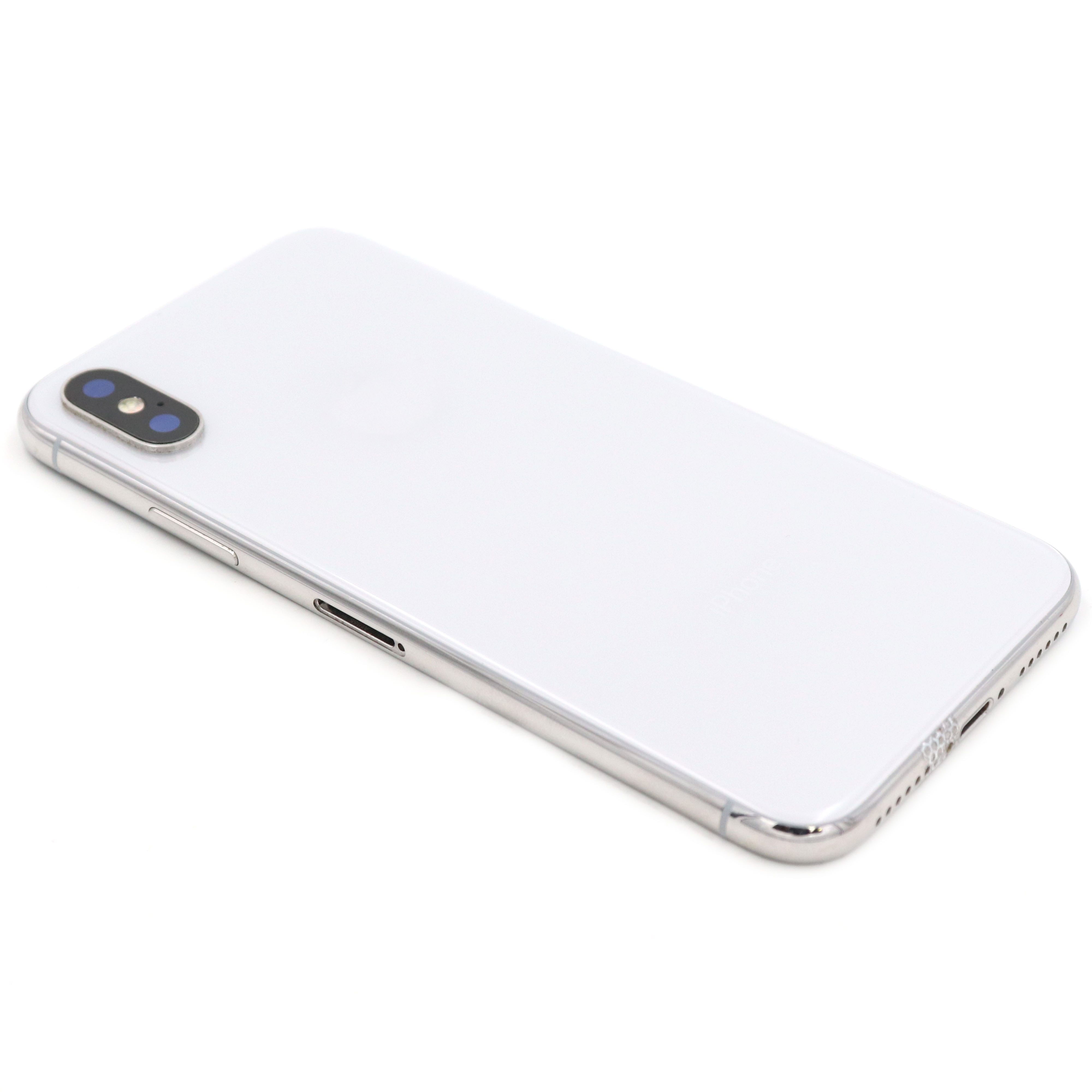 Rear Housing For iPhone X White Refurbished
