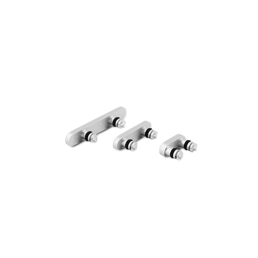 Housing Buttons For For Apple iPhone 17 Pro Silver OEM-Equivalent