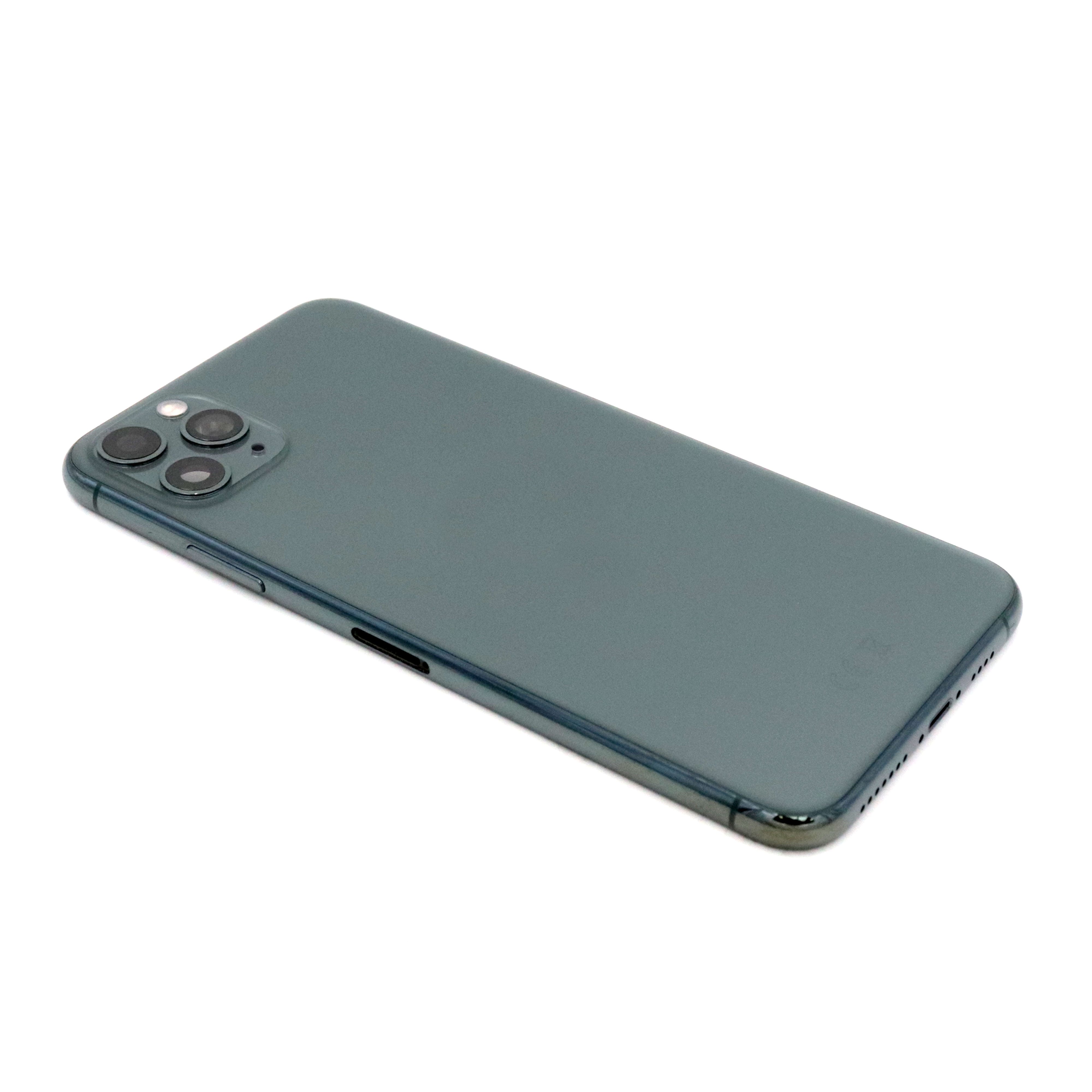 Rear Housing with small parts For iPhone 11 Pro Max Green Pulled