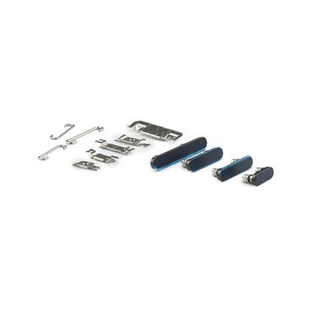Housing Button Set (Power, Volume, Switch) For iPhone 16 Pro/ 16 Pro Max Black Titanium OEM-Equivalent