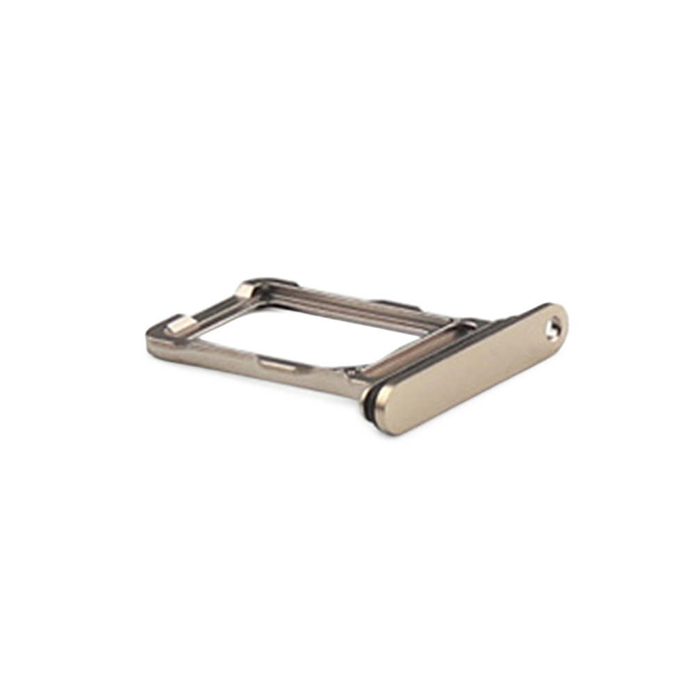 Single Sim Card Tray For iPhone 16 Pro/16 Pro Max Gold Titanium OEM-Equivalent