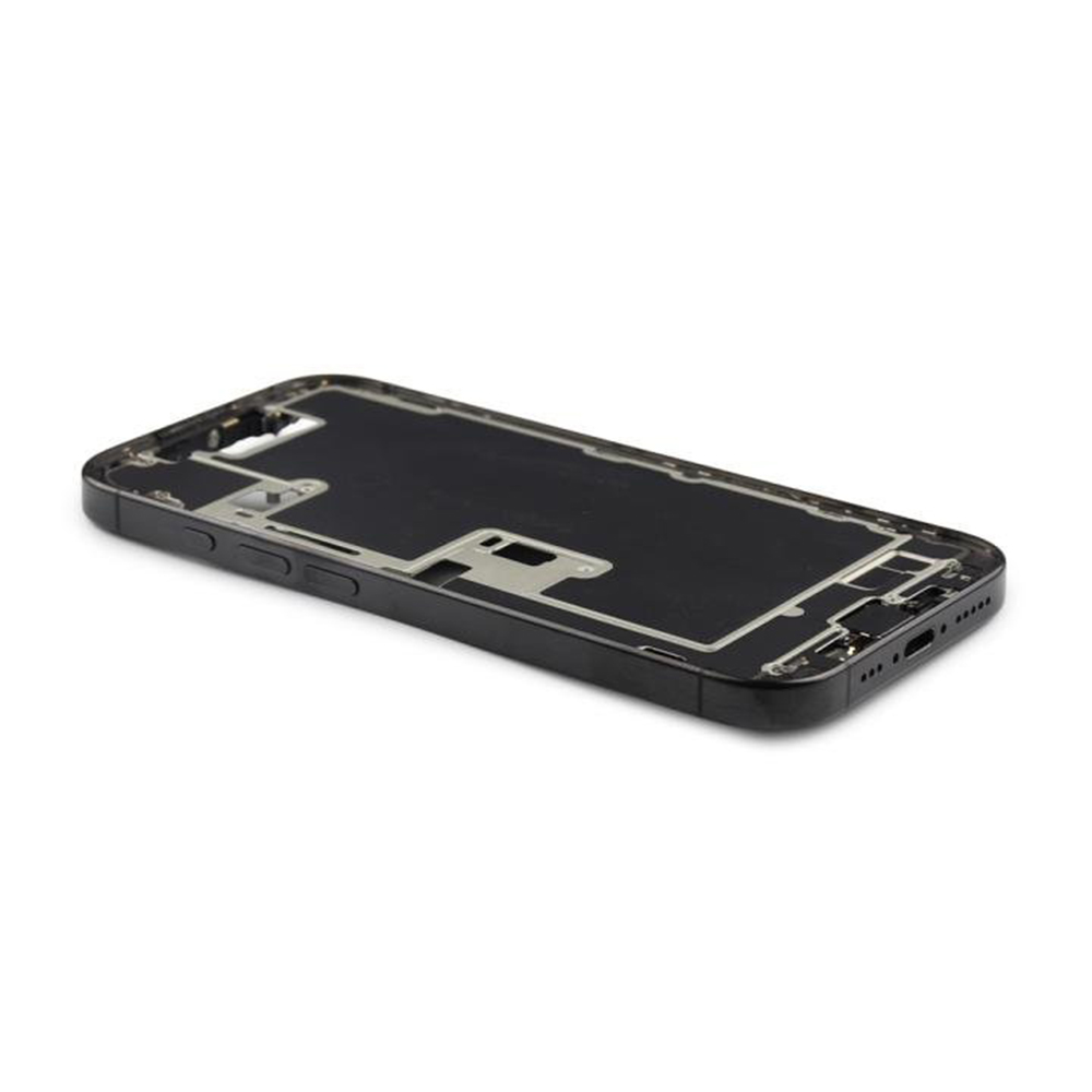 Middle Frame With Power And Volume Button (US Version) For iPhone 16 Pro Black Titanium Pulled