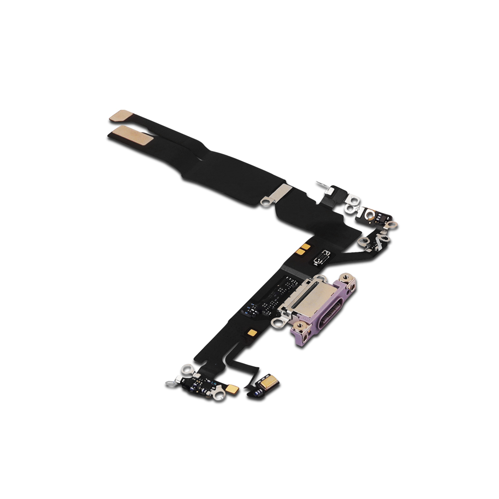 Charging Connector For Apple iPhone 17 Lavender Pulled
