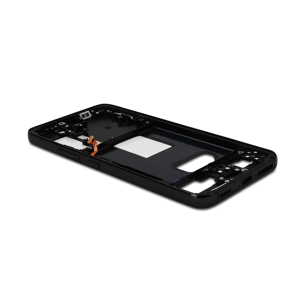 Middle Frame For Samsung Galaxy S22 (SM-S901B) Black OEM-Equivalent
