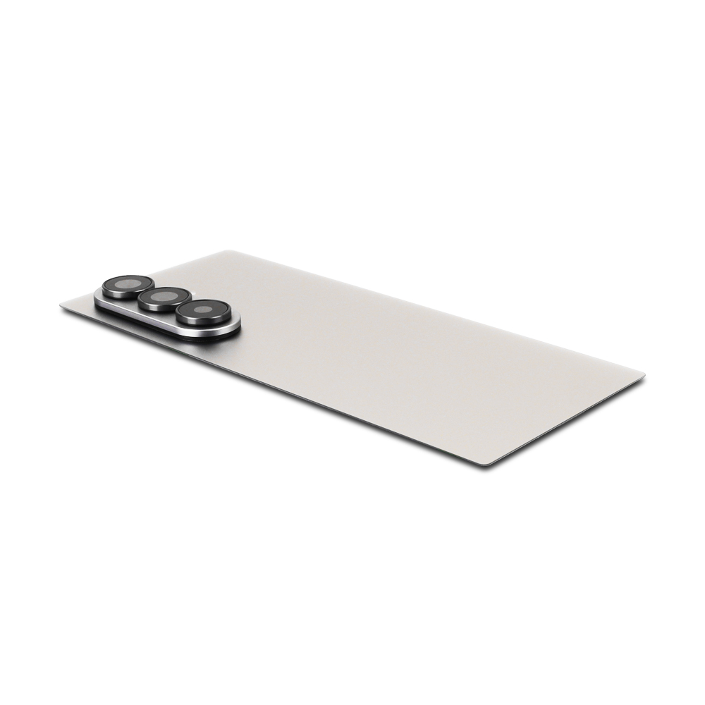 Back Cover For Samsung Galaxy Z Fold7 Silver Shadow OEM-Equivalent