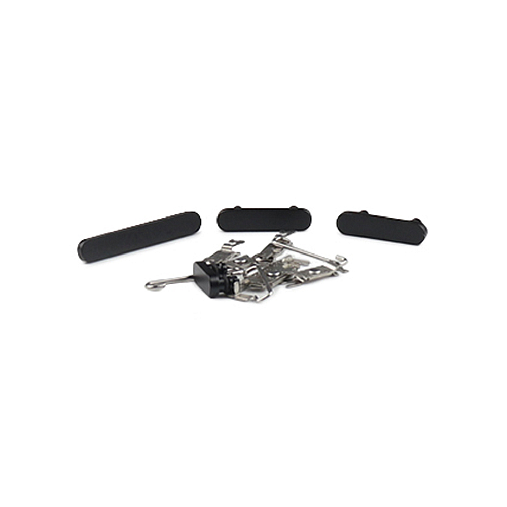 Housing Button Set (Power, Volume, Switch) For iPhone 16/ 16 Plus Black OEM-Equivalent