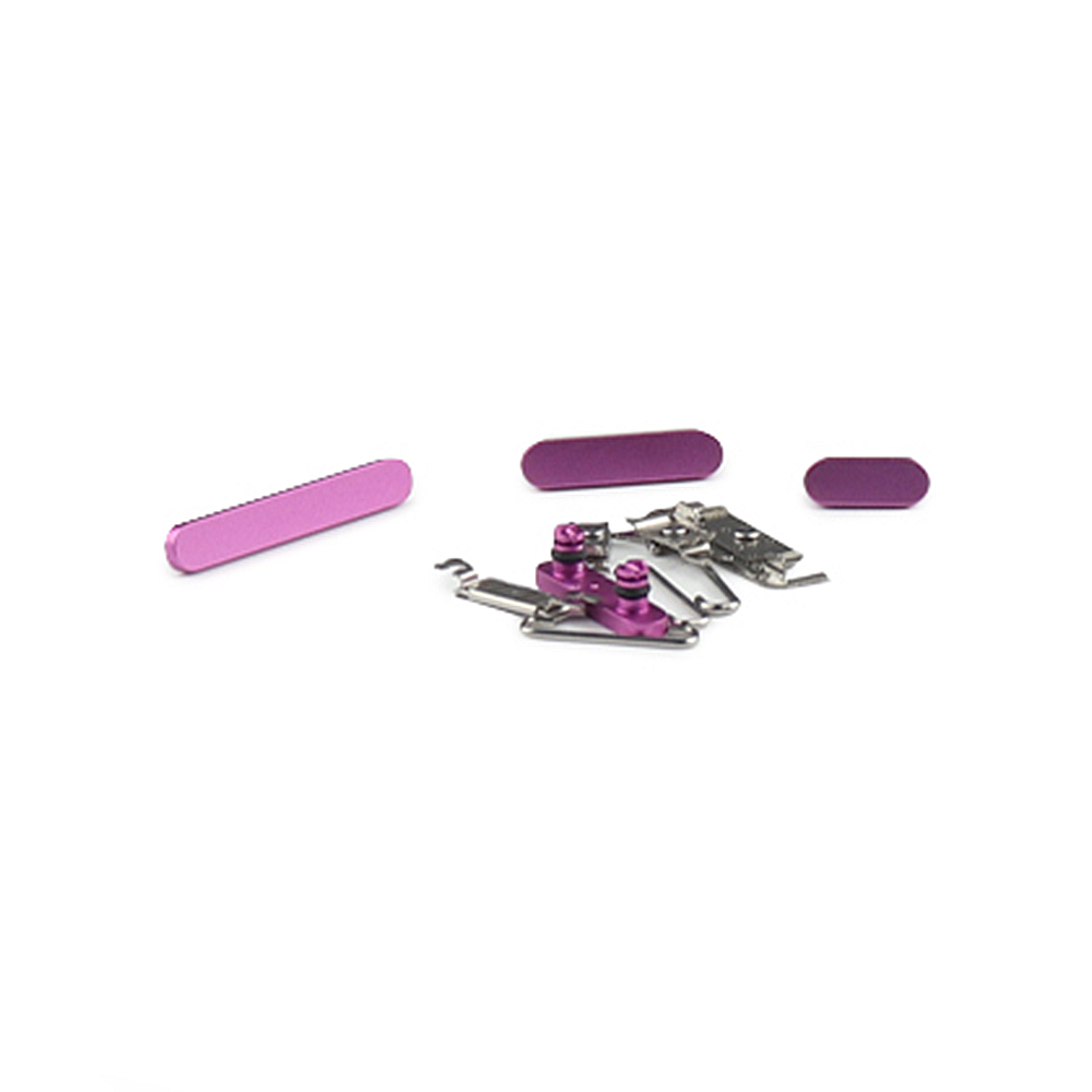 Housing Button Set (Power, Volume, Switch) For iPhone 16/ 16 Plus Pink OEM-Equivalent