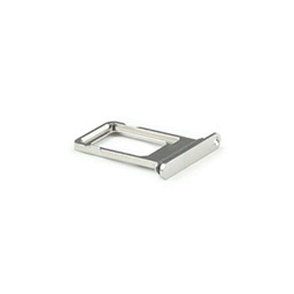 Single Sim Card Tray For iPhone 15 Pro/15 Pro Max Titanium White OEM-Equivalent