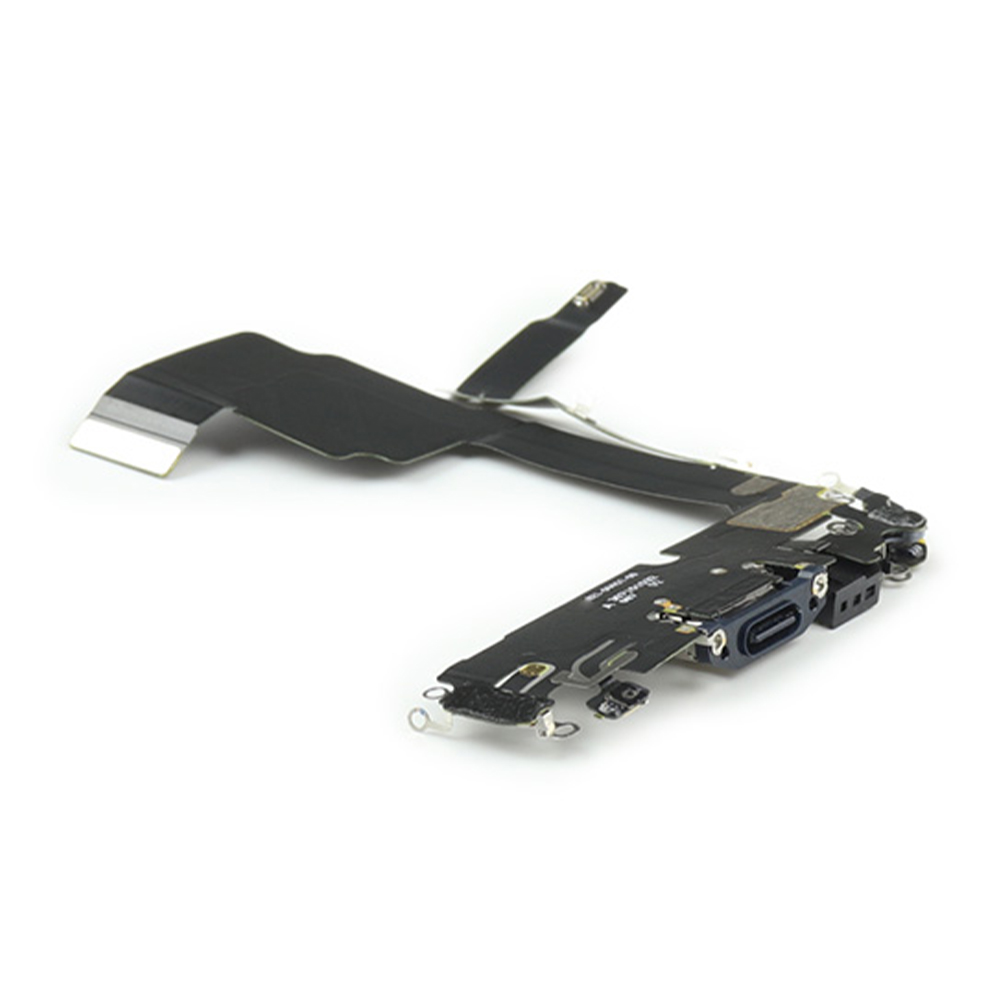 Charging Board For iPhone 15 Pro Black Titanium Pulled