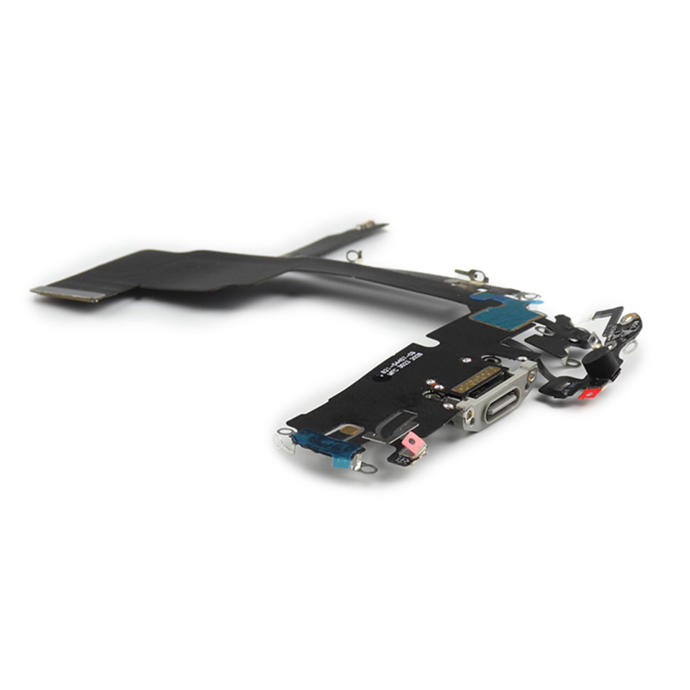 Charging Board For iPhone 15 Pro White Titanium OEM-Equivalent