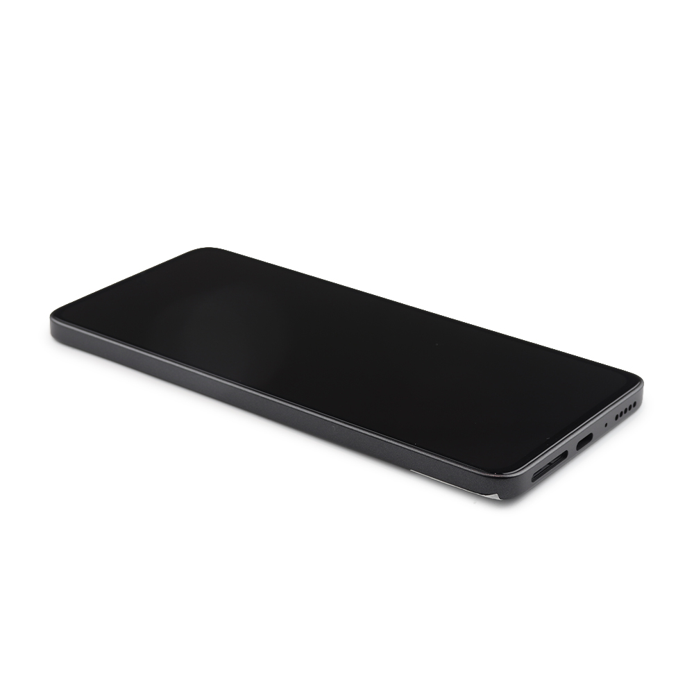 Display Complete with Housing For Xiaomi Poco M7 Pro 5G Classic Black Service Pack