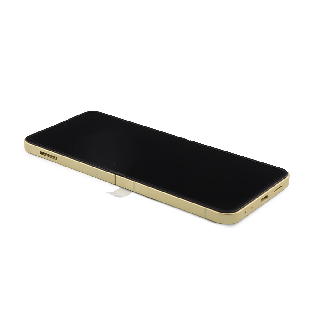 Display For Samsung Galaxy Z Flip6 (F741B) Yellow Service Pack
