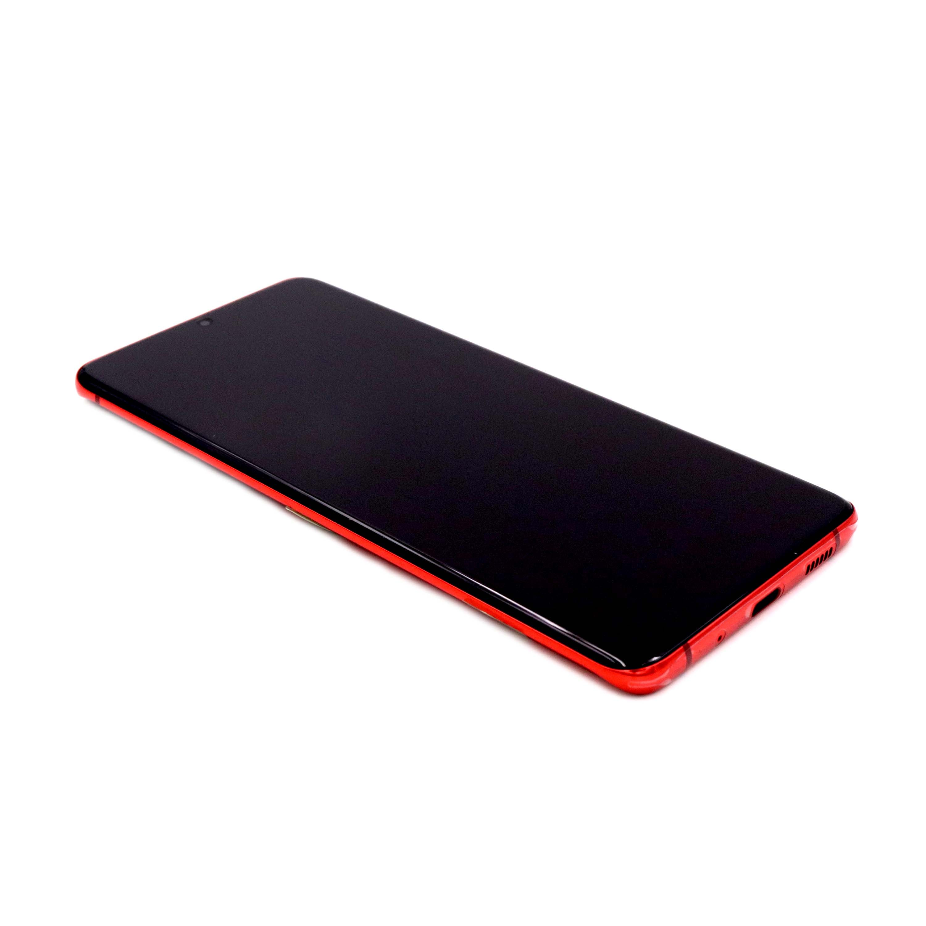 Display Complete with Housing For Samsung Galaxy S20 Plus Red Service Pack