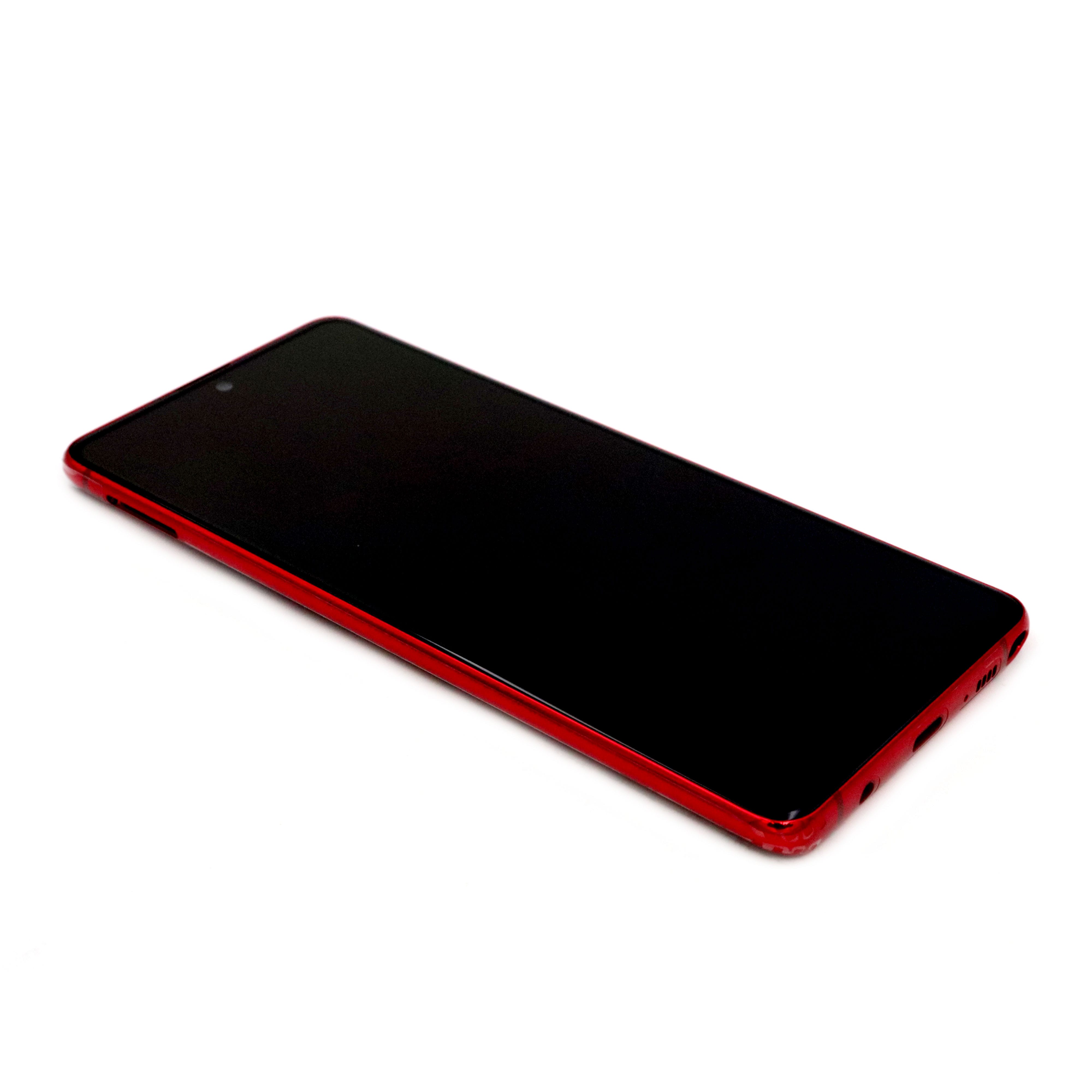 Display Complete with Housing For Samsung Galaxy Note 10 Lite (N770F) Red Service Pack
