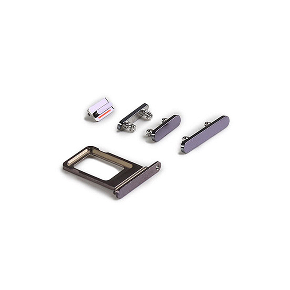 Housing Button Set For iPhone 14 Pro Max Purple OEM-Equivalent