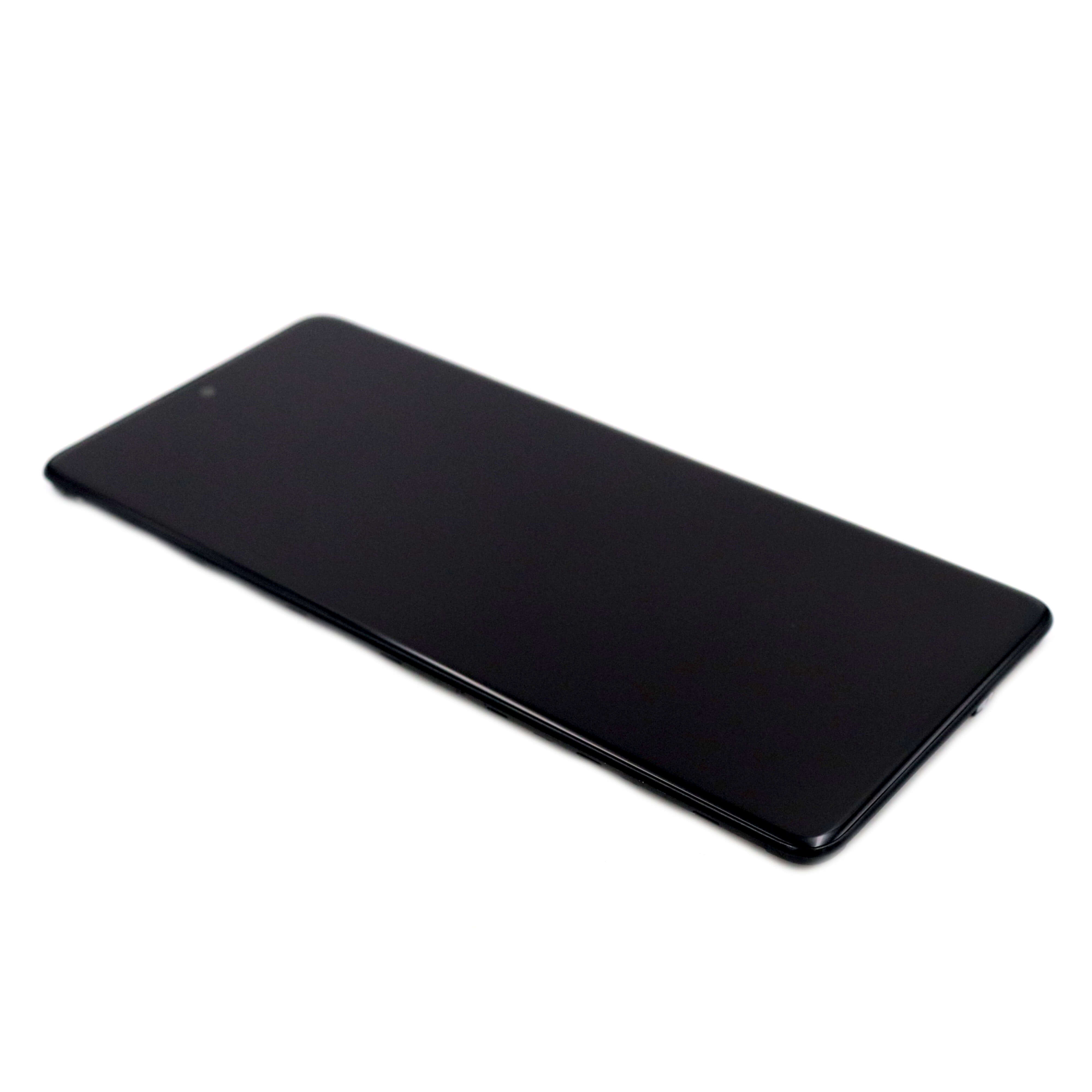 Display Complete with Housing For Samsung Galaxy A71 (A715F) Black Service Pack