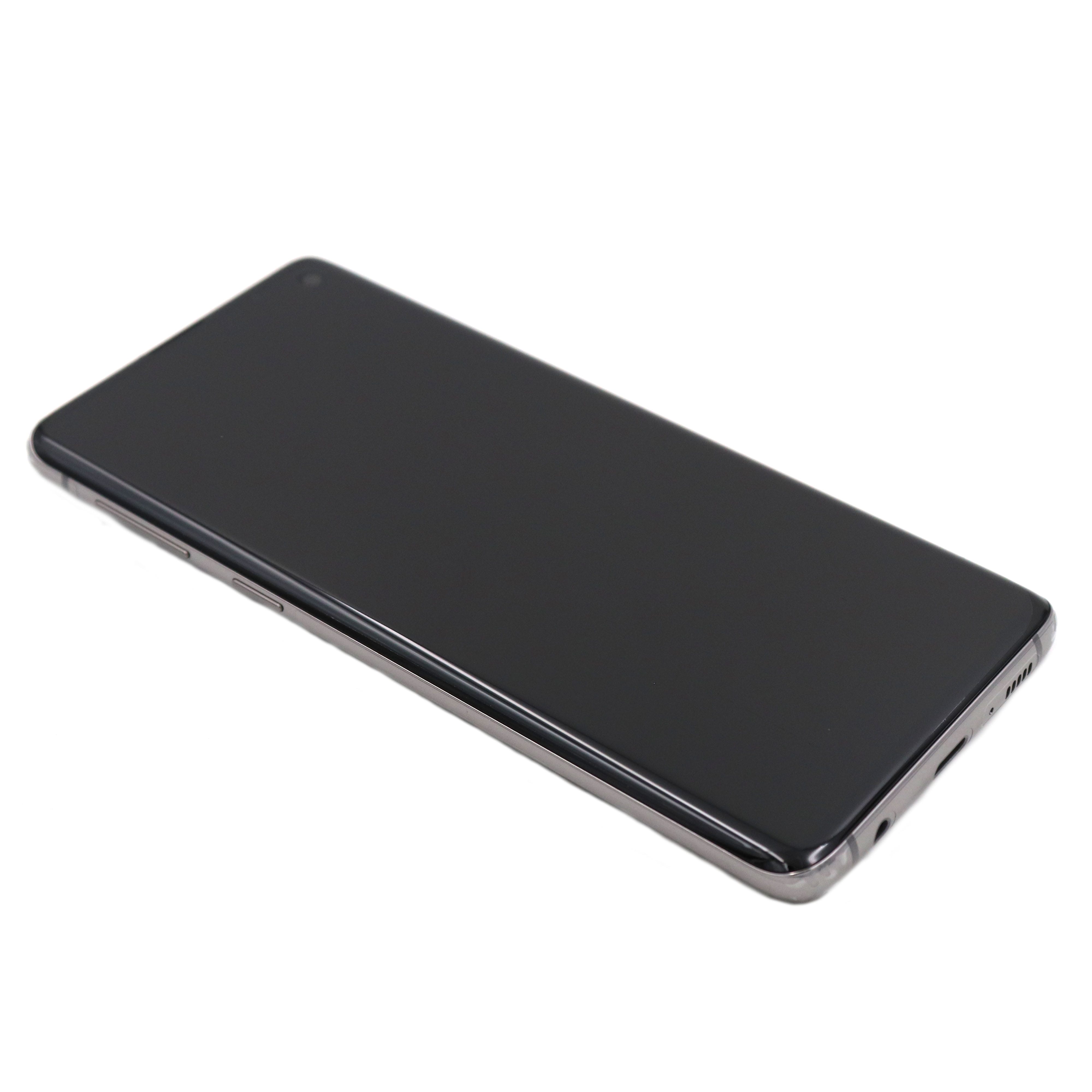Display Complete with Housing For Samsung Galaxy S10 Black Service Pack