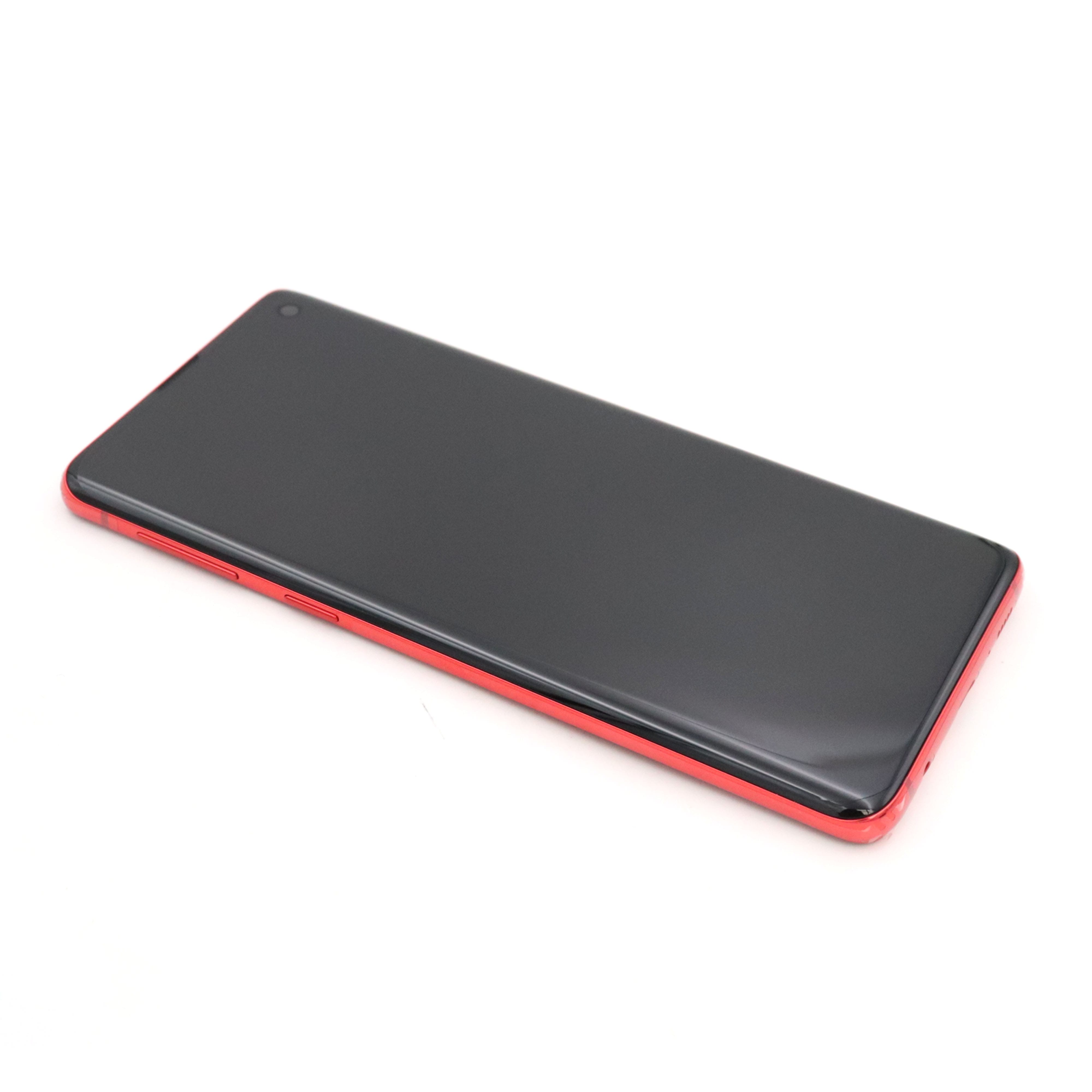 Display Complete with Housing For Samsung Galaxy S10 Red Service Pack