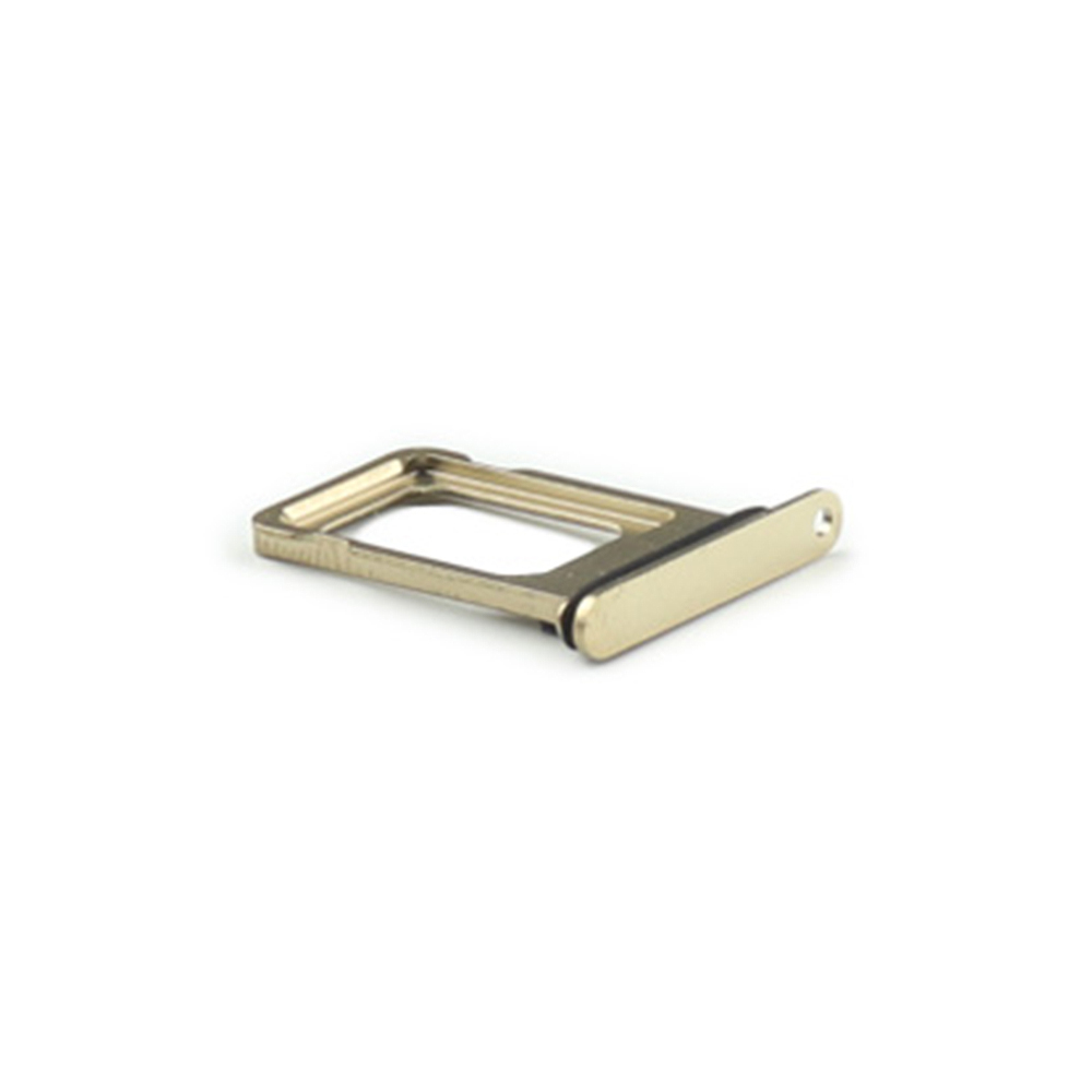 Dual Sim Card Tray For iPhone 13 Pro/13 Pro Max Gold OEM-Equivalent