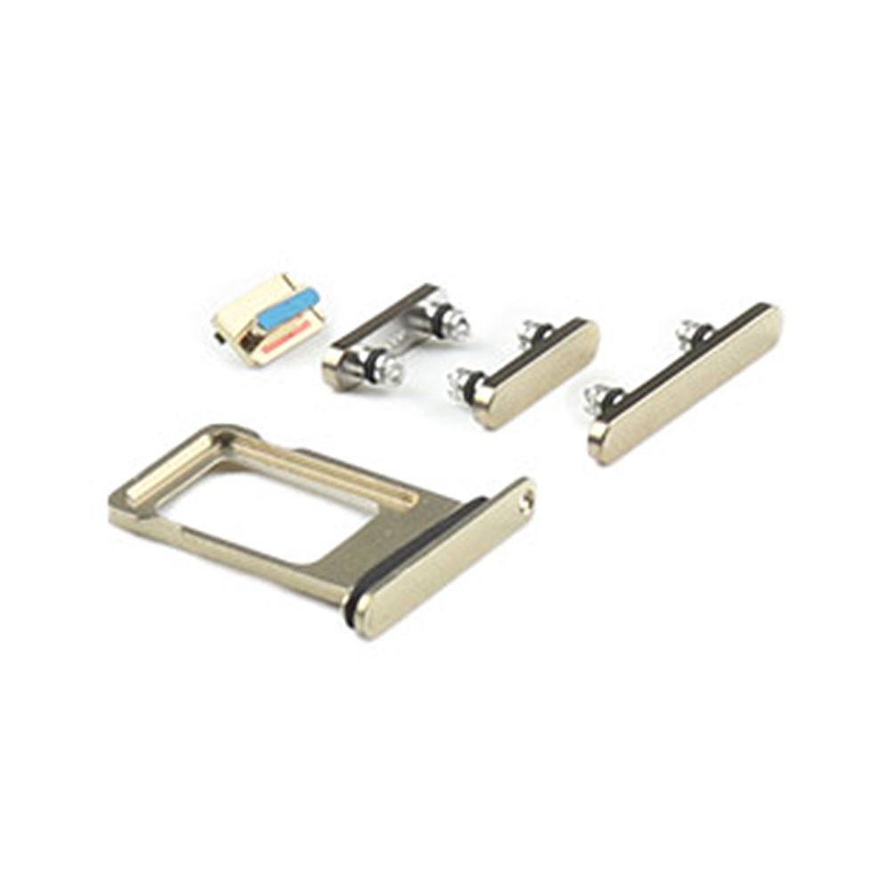 Housing Button Set For iPhone 13 Pro Max Gold OEM-Equivalent