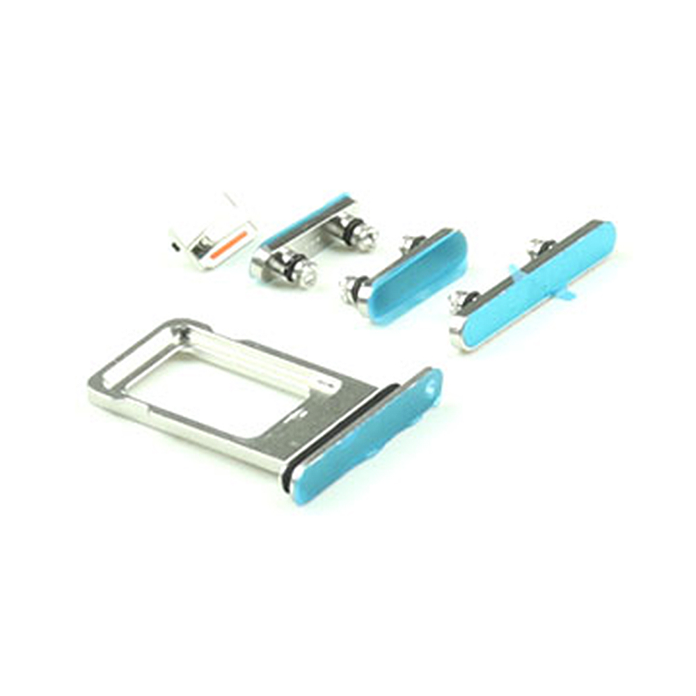 Housing Button Set For iPhone 13 Pro Max Silver OEM-Equivalent