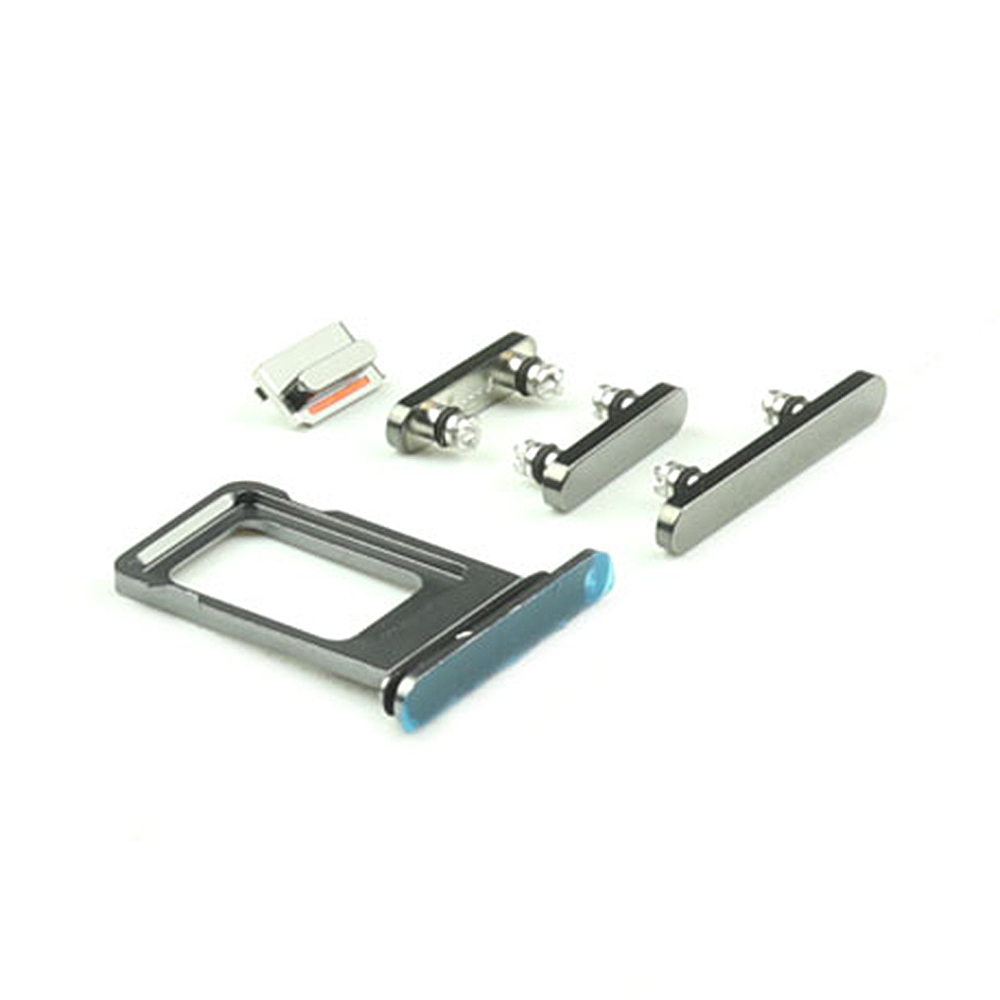 Housing Button Set For iPhone 13 Pro Max Black OEM-Equivalent