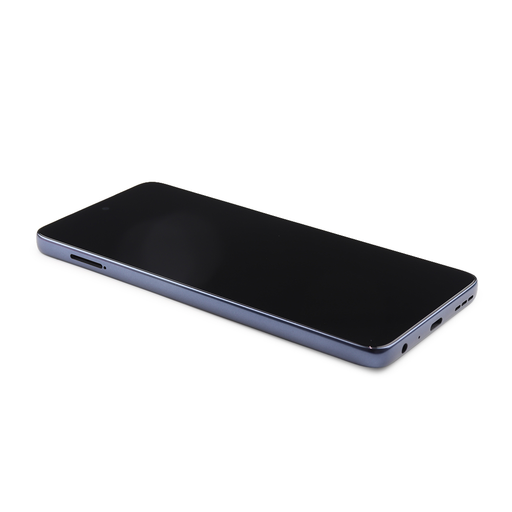 Display Complete with Housing For Motorola Moto G56 Pantone: Black Oyster Service Pack