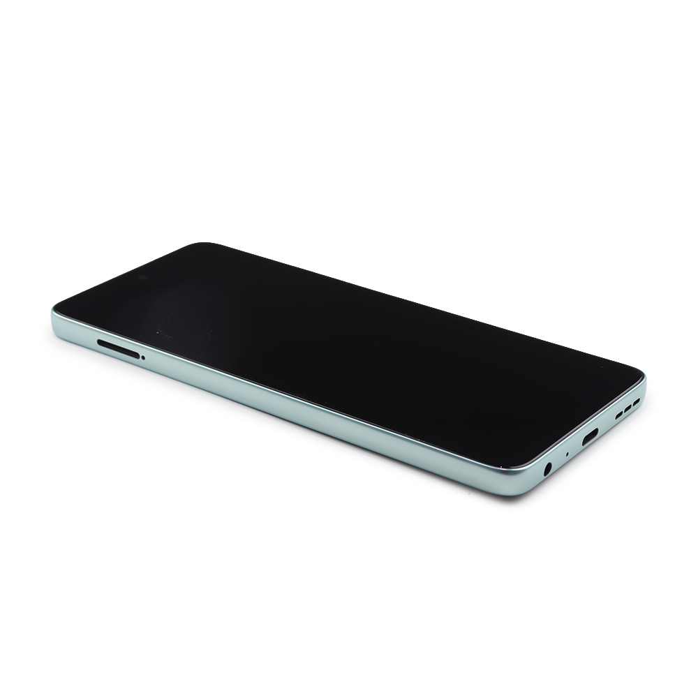 Display Display Complete with Housing For Motorola Moto G56 Gray Mist Service Pack